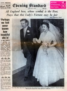 राजकुमारी मार्गरेट ने एंटनी आर्मस्ट्रांग-जोन्स से शादी की, 6 मई 1960 द्वारा अज्ञात
