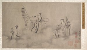 अरहतों का जुलूस। द्वारा अज्ञात