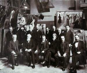 1913 के रूसी अकादमी ऑफ आर्ट्स के प्रोफेसर द्वारा अज्ञात