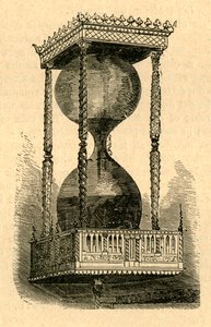 पल्पिट आवर-ग्लास, 1897। द्वारा अज्ञात