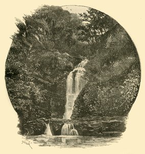 पीरडैडिन फॉल्स, वेल ऑफ़ नेथ, 1898। द्वारा अज्ञात