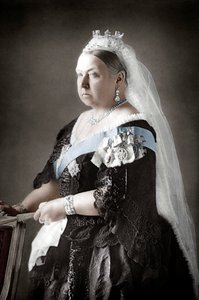 यूनाइटेड किंगडम की रानी विक्टोरिया, c1890 द्वारा अज्ञात