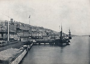 क्वीन्सटाउन - लुकिंग द किनारे, 1895 द्वारा अज्ञात