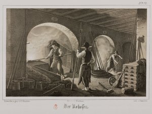 कच्चे माल का प्रसंस्करण, धातु विज्ञान कीमती धातु फोर्जिंग, जर्मनी, सी 1851 द्वारा अज्ञात