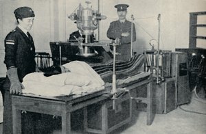 किरणों से पता चलता है कि शरीर के गुप्त अवकाश, c1935 द्वारा अज्ञात
