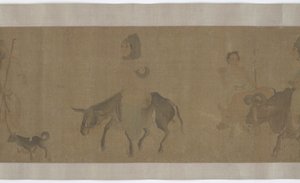 हार्वेस्ट, युआन या मिंग राजवंश के बाद घर वापसी, 14वीं-15वीं शताब्दी। द्वारा अज्ञात
