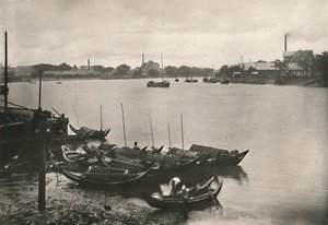 चावल पूल्सोन्गॉन्ग क्रीक पर रंग मिल्स, 1900। द्वारा अज्ञात