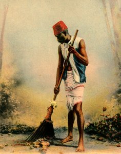 सड़क साफ करने वाला, । द्वारा अज्ञात