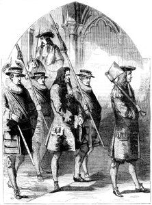 रॉबर्ट हार्ले, ऑक्सफ़ोर्ड 1661-1724 का ट्रायल, 18 वीं शताब्दी 19 वीं शताब्दी में परीक्षण के लिए जा रहा है द्वारा अज्ञात