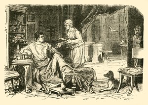 रोमन स्टडी, 1890। द्वारा अज्ञात
