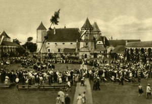 रोसेनबर्ग कैसल, लोअर ऑस्ट्रिया, c1935। द्वारा अज्ञात
