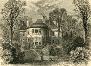 रोसलिन हाउस, सी 1876। द्वारा अज्ञात