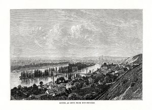 रूएन, नोर्मंडी, फ्रांस, 1879 द्वारा अज्ञात