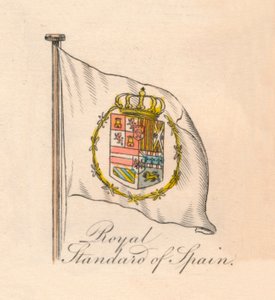 स्पेन का शाही मानक, 1838 द्वारा अज्ञात