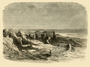1890 में साइस में खंडहर। द्वारा अज्ञात