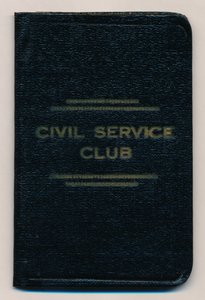सिविल सेवा क्लब के नियम, c1953 द्वारा अज्ञात