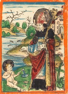 सेंट ऑगस्टीन, 14801490। द्वारा अज्ञात