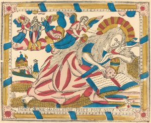 सेंट मैरी मैग्डलीन हमारे लिए प्रार्थना करें, सी. 1820. द्वारा अज्ञात