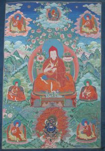 शाक्य पंडिता, 18 वीं शताब्दी। द्वारा अज्ञात