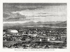 साल्ट लेक सिटी, यूटा, यूएसए, 1877 द्वारा अज्ञात