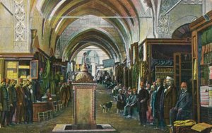 कॉन्स्टेंटिनोपल से मुक्ति - द ग्रैंड बाजार, c1900। द्वारा अज्ञात