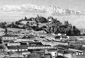 सैंटियागो, चिली, 1895 द्वारा अज्ञात