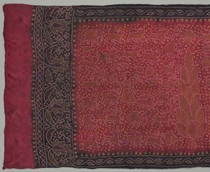 साड़ी, 1800s। द्वारा अज्ञात