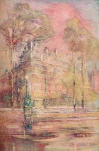 सेवॉय होटल, लंदन, c1905 द्वारा अज्ञात