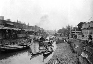 1917-1919 ईस्वी सन, सेहर, सेतु से दृश्य द्वारा अज्ञात
