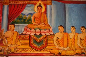 बुद्ध वियनतियाने लाओस के जीवन का दृश्य द्वारा अज्ञात
