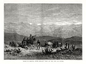1877 में बोलीविया में दृश्य द्वारा अज्ञात