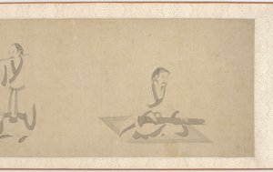 ताओ युआनमिंग के जीवन के दृश्य भाग 2, मिंग राजवंश, 1368-1644। द्वारा अज्ञात
