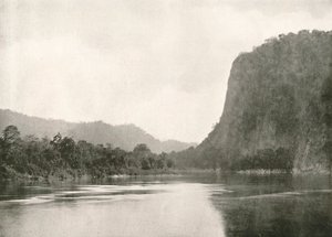 1900, भामो के पास, इरवाड्डी नदी पर दूसरा अवक्षेप। द्वारा अज्ञात
