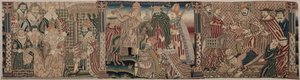 एक कशीदाकारी फ्रिज़ के अनुभाग, 1625-1649। द्वारा अज्ञात