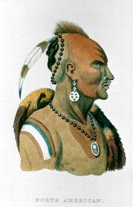 सीवेसीसिंग, आयोवा के प्रमुख उत्तर अमेरिकी मैदानी भारतीय, 1837 द्वारा अज्ञात
