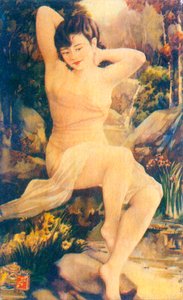 शंघाई विज्ञापन पोस्टर, c1930s द्वारा अज्ञात
