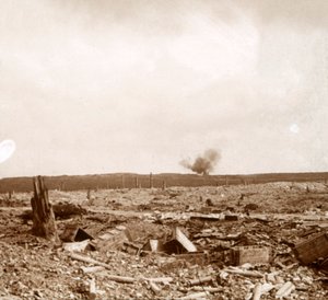 शेल, डौमोंट, उत्तरी फ्रांस, 1917 द्वारा अज्ञात