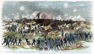 पीटर्सबर्ग, वर्जीनिया, अमेरिकी नागरिक युद्ध की घेराबंदी, 30 जुलाई 1864 द्वारा अज्ञात