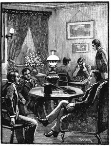 YMCA, एक्सेटर हॉल, लंदन, 1887 में बैठने का कमरा द्वारा अज्ञात