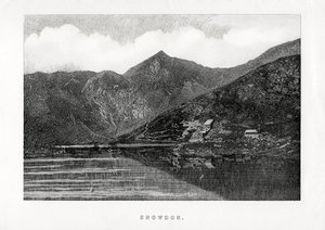 स्नोडन, वेल्स, 1896 द्वारा अज्ञात