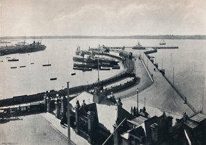साउथम्पटन - द पियर, 1895 द्वारा अज्ञात