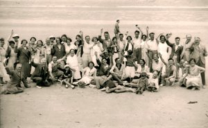 जर्सी के 1938 में ला पुब्लेंट बीच पर ग्लूसेस्टर होटल पार्टी के लिए खेल दिवस द्वारा अज्ञात