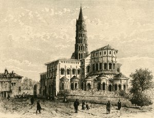 सेंट सर्निन, टूलूज़, 1890। द्वारा अज्ञात
