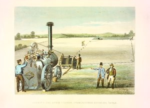स्टीम जुताई से निपटने, c1860 द्वारा अज्ञात