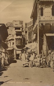 स्ट्रीट सीन, लाहौर, द्वारा अज्ञात