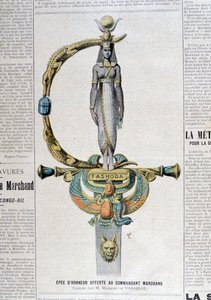 वाणिज्यिक कमांडर को 1899 में दिए गए सम्मान की तलवार द्वारा अज्ञात