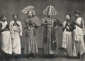शकुंतलाविलास से दृश्य, शकुंतला, 1926 द्वारा खेल द्वारा अज्ञात