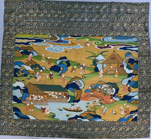 टेपेस्ट्री, 1700s। द्वारा अज्ञात