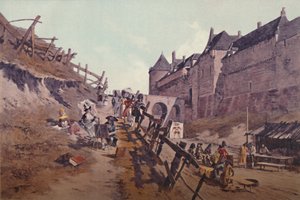 टारगेट प्रैक्टिस डायप्पे 1795, 1896 द्वारा अज्ञात