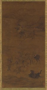 टार्टर घुड़सवार, मिंग राजवंश, 1368-1644। द्वारा अज्ञात